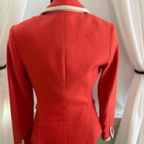 Banana Republic size 0 orange blazer - Picture 4 of 4